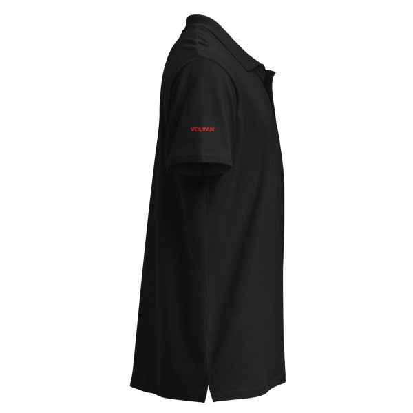 Vista lateral polo VOLVAN® marino